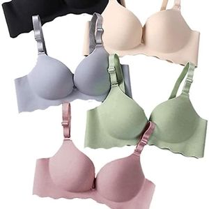 NWOT Set of 4 Comfort No Wire Bras Seamless No Show 36B ( never worn!)